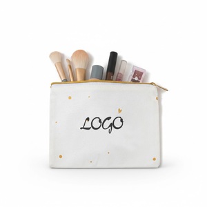 Borsa da Toilette Multifunzionale in Tela con Logo Personalizzato, Elegante Borsa Portacosmetici da Donna con <span class=keywords><strong>Cerniera</strong></span> - Product Image 6