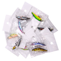 Leurre de pêche Mini Minnow coulant 57mm 3.4g pour la pêche au bar, matériel de pêche, longue portée, appât artificiel pour eau salée