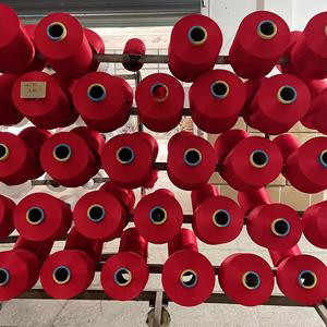 Fast Delivery China 2075 3075 4075 Dyed Polyester Air Covered Core Spun <b>Spandex</b> <b>Yarn</b> for Making Socks - Product Image 2