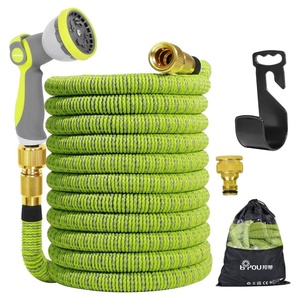 Tuyau d'arrosage extensible et résistant aux plisonnements 50 Kink 150ft, léger, en cuivre, idéal pour le jardin, le meilleur choix des fournisseurs - Product Image 1