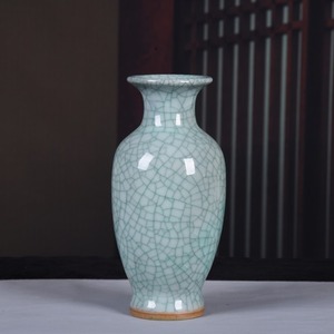 MSH Jingdezhen Vase de table artisanal antique <span class=keywords><strong>en</strong></span> céramique chinoise Jun Porcelaine <span class=keywords><strong>en</strong></span> <span class=keywords><strong>terre</strong></span> <span class=keywords><strong>cuite</strong></span> - Product Image 1