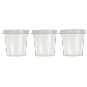 Vaso para orina Kangxin de laboratorio de 40 ml con tapa abatible para uso médico - Product Image 2