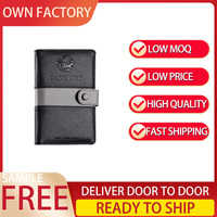 Porte-passeport Passeport Portefeuille Rfid Blocage Portefeuille de Voyage avec Fermeture Éclair Passeport Étui de Voyage pour Hommes et Femmes