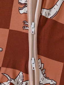 Groothandel op maat gemaakte bamboe baby pyjama's DTG digitale print newborn kleding slaapsets - Product Image 4