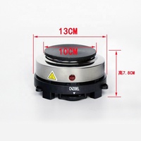 Kompor listrik Mini multifungsi, kompor pemanas Mini untuk Pot Moka & ketel teh rumah tangga