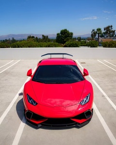 Kit carrosserie en fibre de carbone pour Lamborghini Huracan LP610, style VOS, avec lèvre avant et prise d'air, pour mise à niveau LP610 - Product Image 5