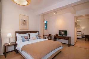 Ensemble complet de meubles de chambre à coucher <span class=keywords><strong>Dali</strong></span> Inn sur mesure, vente chaude, meubles de chambre à coucher d'hôtel commercial pour appartement, villa - Product Image 2