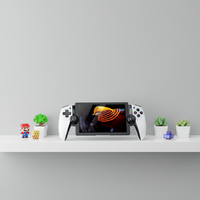 Console de jeu portable M28 avec émulateur PS2, grand écran 7,1 pouces, système Linux et support dissimulé