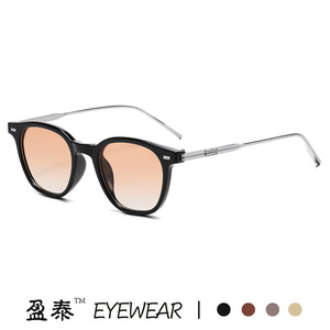 Yingtai Eyewear Sunglasses Black <b>Frame</b> PC Lens UV400 Protection Unisex Style - Product Image 2