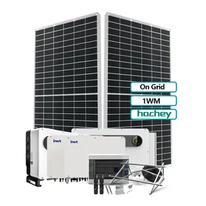 Sistem tenaga surya kualitas tinggi dengan biaya baterai pembangkit listrik tenaga surya komersial atau industri sistem tenaga surya 1mw stasiun 5mw 10mw