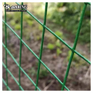PVC Coated Welded <b>Wire</b> <b>Mesh</b> Roll Round Hole Gabion Cage for Garden Farm Protection - Product Image 3