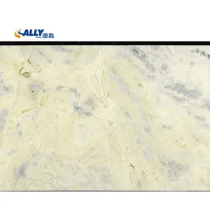 Natural Luxury Marmol Slabs Light Cream Stone Sky Mirror Marmo Slabs Polished Marble Slabs