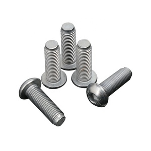 Din Standard Stainless Steel M4-M20 <strong>Thread</strong> Sizes Socket Cap Screws <strong>Bolts</strong> 50mm-100mm Length Alloy Steel Nickel Zinc Plating - Product Image 1