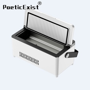 PoeticExist Insulin Refrigerated Chair <strong>Cooler</strong> <strong>Box</strong> Handle Portable <strong>Rechargeable</strong> Car Home Dual-use Medicine Food Storage 48h Ice - Product Image 3