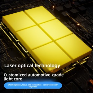 Faros delanteros LED para coche M8 Pro, versión mejorada M9 Pro, faros modificados de alta luminosidad y concentración <span class=keywords><strong>H7</strong></span> - Product Image 4
