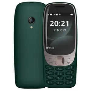 Groothandel Ontgrendeld Goedkope Prijs Dual Sim 1150Mah Toetsenbord Feature Telefoon Voor Nokia 6310 Mobiele Telefoons