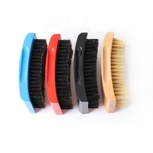 Wholesale Compact Laser <strong>Wooden</strong> <strong>Hairbrush</strong> with 100% Boar Bristle for Hair and Beard Styling - Product Image 4