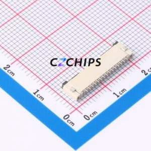 FPC-1.0FX-15PWCR-H20 FFC/FPC Connector SMD,P=1mm,Horizontal Mount Connector Flip Cover Type Bottom Contact 15P 1mm - Product Image 2