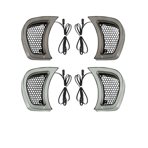 Clignotant avant de moto avec aérateur, compatible Harley 2015 et modèles ultérieurs, modification du clignotant arrière à double phare avec aérateur - Product Image 2