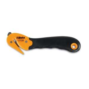 BETA - 017730100 Safety <b>utility</b> <b>knife</b> with round blade - EAN 8054809509198 CUTTING <b>KNIVES</b> AND CUTTERS - Product Image 1