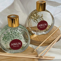 Diffuseur d'aromathérapie Aikun, boîte cadeau élégante personnalisable, Ip16, décoration de chambre, ambiance cosy, diffuseur de parfum à bâtonnets d'huiles essentielles