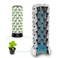 Système de culture hydroponique verticale en serre à 6/10 niveaux pour légumes, culture hydroponique d'ananas, tour de culture aéroponique