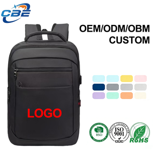 Borsa per Laptop Personalizzata <span class=keywords><strong>CBE</strong></span>, Zaino da Viaggio Impermeabile per Uomo, Design Multi-Tasca con Porta USB, Perfetto per Lavoro, Affari e Attività all'Aperto - Product Image 1
