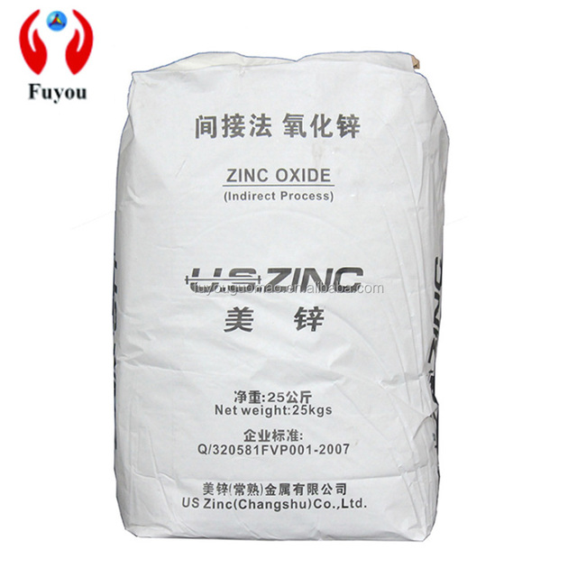 Shanghai Fuyou Zinc Oxide for EVA Foaming 99.7% Indirect Zinc Oxide Adhesive for Rubber Phosphating Solution
