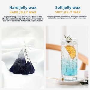 <span class=keywords><strong>Kit</strong></span> de bougie de gelée d'aromathérapie bricolage Transparent 500g cire de soja en cristal <span class=keywords><strong>pour</strong></span> <span class=keywords><strong>bougies</strong></span> votives faites <span class=keywords><strong>maison</strong></span> - Product Image 4