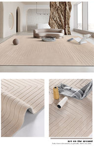 Tùy Chỉnh Thiết Kế Sang Trọng Len Tay Tufted Phòng Khách Thảm Nhà Máy Sang Trọng Khu Vực Thảm Thảm Cho Phòng Khách - Product Image 3