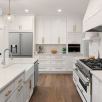 Cuisine d'appartement, armoire sur mesure, conception ouverte, armoire sur mesure pour toute la maison, commerce extérieur, armoire sur mesure pour toute la maison