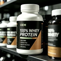 Comprimés de protéines de lactosérum OEM, protéines de qualité supérieure pour la musculation, gestion du corps, absorption rapide, complément après l'entraînement