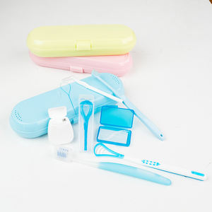 휴대용 치과 교정 청소 브러쉬 키트 여행용 다목적 수의기구 구강 위생 - Product Image 6