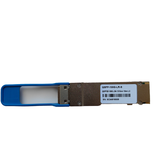 QSFP-100G-LR-S 100GBASE-LR1 QSFP28 Transceiver, 1310nm PAM4, 10km Duplex LC SMF Optical Module