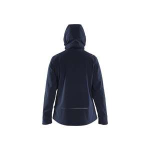 BLAKLADER - 471925138633XXXL Chaqueta Softshell Mujer Azul marino oscuro/Amarillo Hi-vis-EAN 7330509887929 CHAQUETAS DE TRABAJO - Product Image 5