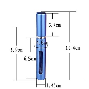 5ml 15ml Customizable Aluminum Perfume Aerosol Spray Bottle with <b>Custom</b> Color for Lotion and <b>Lipstick</b> - Product Image 3
