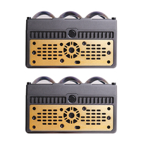 Sanvi S300 Haute Puissance Avec Ventilateur Projecteurs De Voiture Led Grille Led Lumière Antibrouillard Lentille Tout-Terrain Phare De Voiture Accessoires