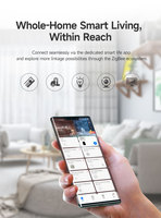 Sensor Inteligente ZigBee para Ventanas/Puertas, ABS, Bajo Consumo, Alarma Inalámbrica, Fácil Instalación, Compatible con Android, Funciona con Tuya Smart Life Home