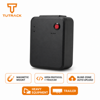 Traceur GPS magnétique sans fil à protocole ouvert pour équipement lourd et remorques, avec détection de zone aveugle et téléchargement automatique