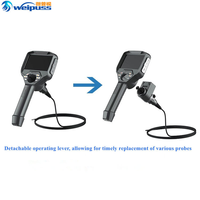 Videoscopio Industrial Impermeable IP67 con Pantalla Táctil HD de 5 Pulgadas, Tubo Personalizable de 7 Metros, Sensor CMOS de 1MP e Iluminación LED