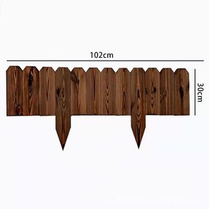 Courtyards Planting Fence <strong>Wood</strong> Garden <strong>Edging</strong> <strong>Border</strong> for Decorative Landscape <strong>Border</strong> <strong>Edging</strong> - Product Image 3