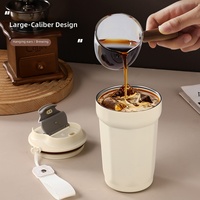 Mug de voyage portable sous vide en acier inoxydable 316, 420 ml, tasse à café isolée, cadeaux d'affaires