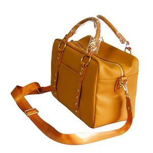 Sac à bandoulière en cuir imperméable pour appareil photo reflex numérique, portable, tendance, pour voyage, avec sac d'insertion, vente chaude usine BSCI - Product Image 4