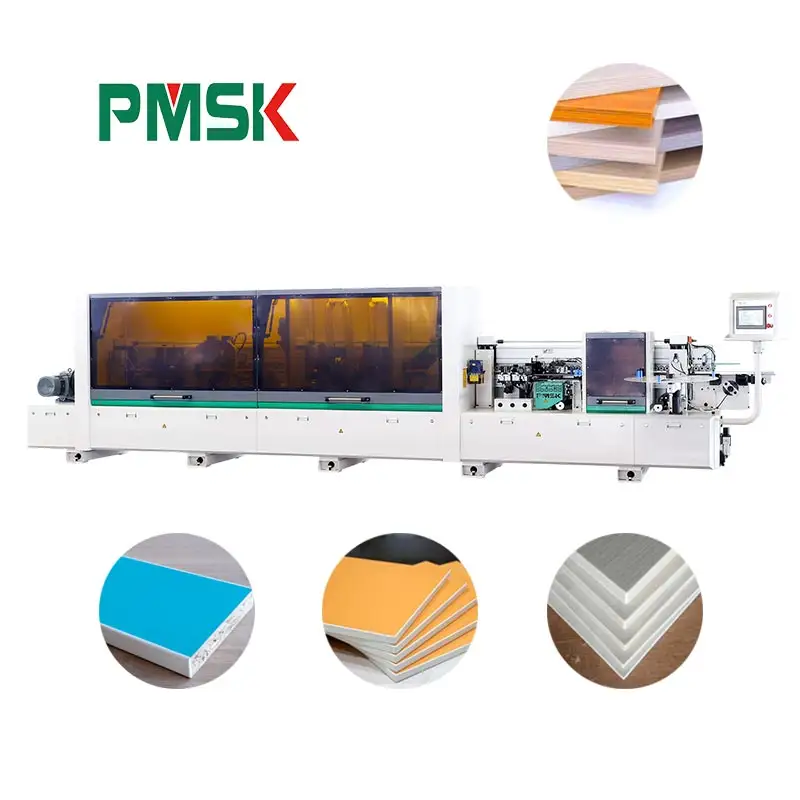 PMSK macchina per bordi in Pvc multifunzione completamente automatica per la produzione di compensato macchina per bordi Pre-fresatura