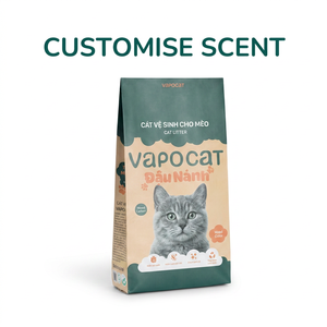 Litière pour chat Vapo Cat Brown Crystal, gel de silice hautement absorbant, contrôle des odeurs, agglomérante, parfum café, parfum personnalisé, vente en gros - Product Image 1