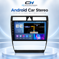 Pour Audi A6 C5 1997-2004 2 Din Android 15 Écran de Voiture Carplay DSP RDS 5.1HIFI GPS Navigation Radio Lecteur DVD Compatible
