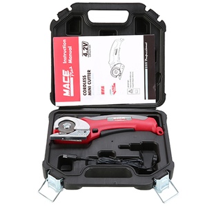 กรรไกรตัดผ้าพรมแบบมือถือ ใบมีดสแตนเลส หนา 3 มม. ใช้แบตเตอรี่ลิเธียม กำลังไฟเล็ก สำหรับงานตัดข้ามพรมแดน - Product Image 6