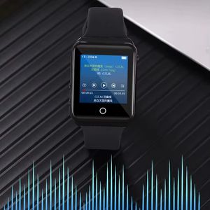 Relógio Reprodutor de Música Portátil com Tela Sensível ao Toque para Estudantes, Lançamento Novo, Metal, <span class=keywords><strong>MP4</strong></span>, Rádio FM, APE 3, Aprendizado de Inglês - Product Image 3