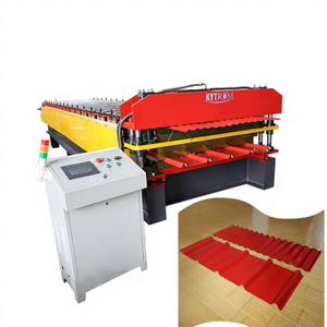 เครื่องขึ้นรูปแผ่น<span class=keywords><strong>หลังคา</strong></span>สองชั้น: เครื่องขึ้นรูปแผ่น<span class=keywords><strong>หลังคา</strong></span>แบบม้วนประหยัดพลังงาน - Product Image 1