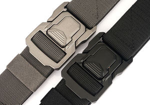 Yeni varış 3.8cm moda naylon esnek kemer erkek bel kemerleri rahat açık dayanıklı elastik dokuma taktik kemer - Product Image 3